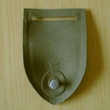 1 Transkei Battalion Embossed Rubberised Shoulder Flash With Pin In Place
