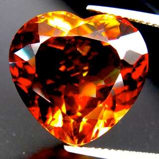 22.30CT TOPAZ [G.I.S.A.CERTIFIED] Strong Brownish Reddish Orange, VVS (Value:R31'750.00)