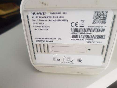 Huawei 4G Router 3 Prime - B818-263 wifi wireless LTE ~ b618