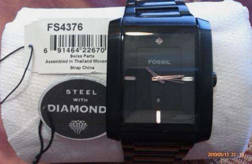 Fossil Men's Diamond Marker - FS4376