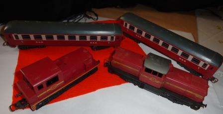 A collection of  SAR LIMA train items (4)