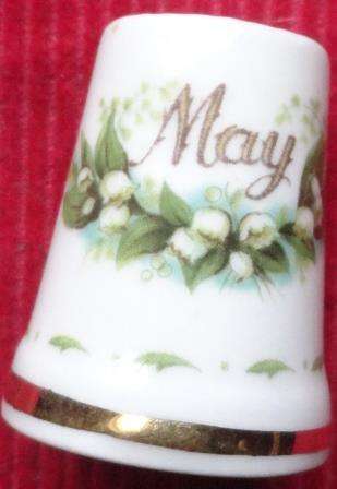 A ROYAL ALBERT thimble  ..