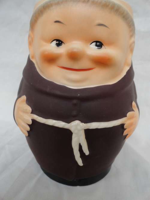 A GOEBEL ceramic/porcelain  small tankard modelled as a figurine of a monk.