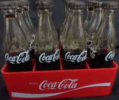 A 1960's or earlier MINI Coke bottles (12)