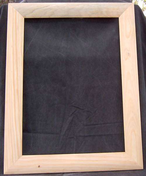 NATURAL WOOD PICTURE OR PHOTO FRAME