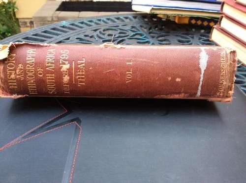 History and Ethnography of South Africa before 1795. Theal, 1907