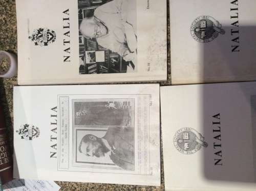 Natalia: Vols 10, 12, 18 and 26 Journal Of The Natal Society - By The Natal Society Library