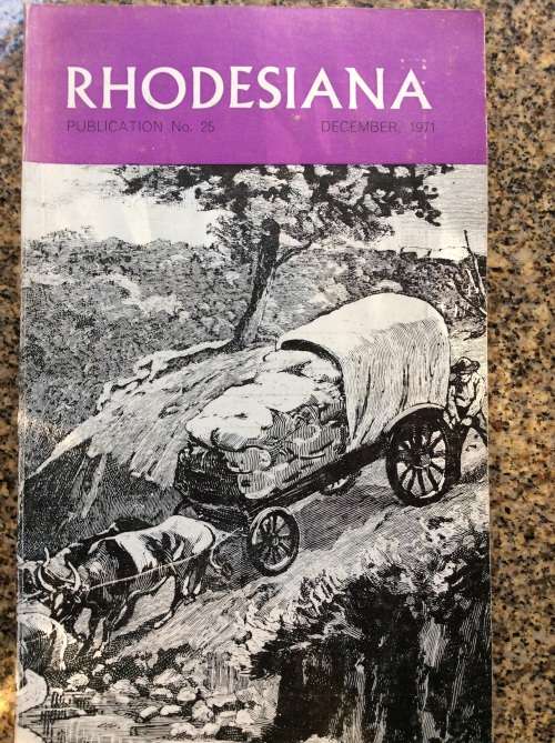 RHODESIANA No:25 December 1971