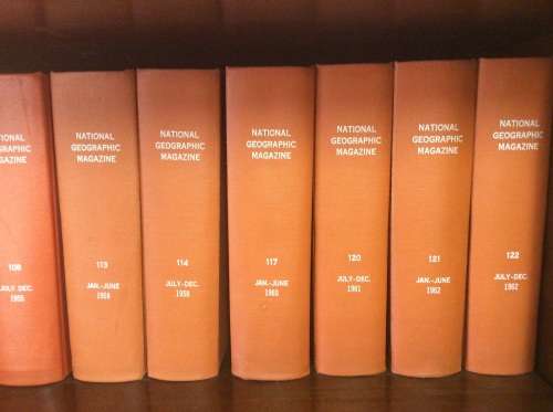 National Geographic Bound Volumes. # 105 Jan - June 1954