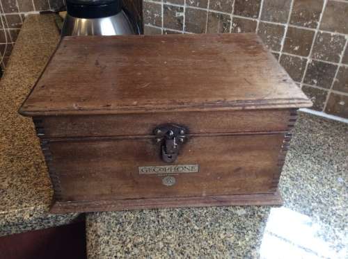 GECOPHONE crystal radio set. 1922