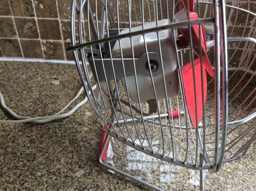 Vintage Kitchen Fan. c. 1970¿s. Adjustable tilt.