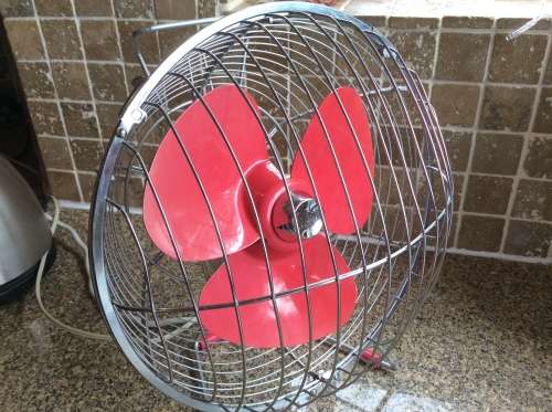 Vintage Kitchen Fan. c. 1970¿s. Adjustable tilt.