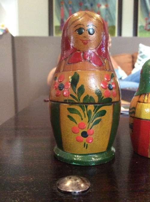 Russian Babuschka Dolls. Set of 5