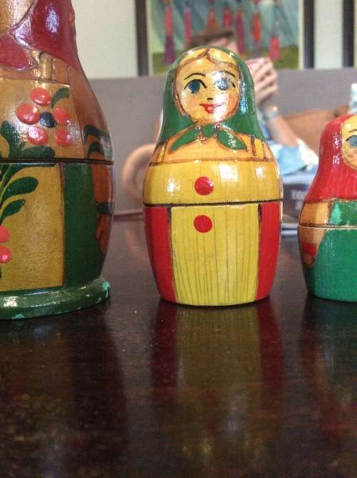 Russian Babuschka Dolls. Set of 5