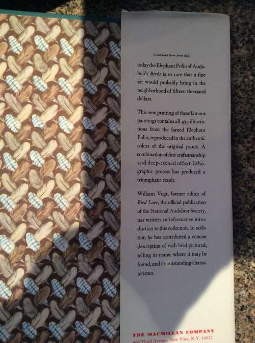 Birds of America. John James Audubon. 1965