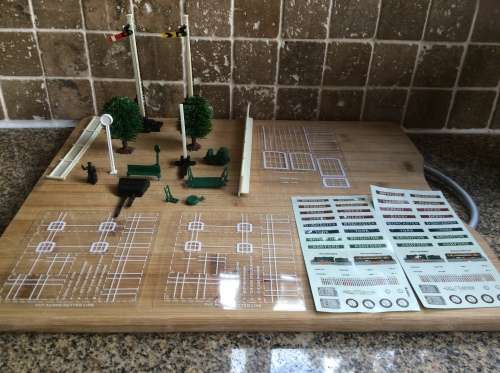 Hornby railways The Midlander goods train Sentinel set boxed