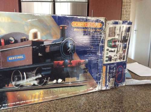 Hornby railways The Midlander goods train Sentinel set boxed