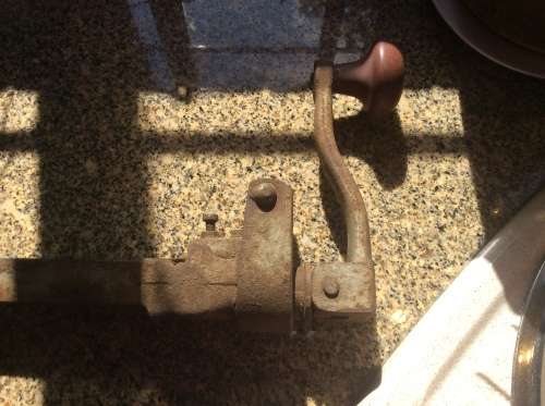 Vintage BONZER bench catering tin can opener 1930¿s