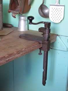 Vintage BONZER bench catering tin can opener 1930¿s