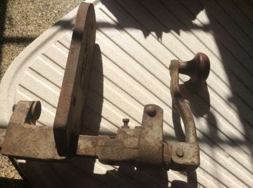 Vintage BONZER bench catering tin can opener 1930¿s