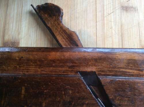 Vintage carpenter¿s rebate plane.