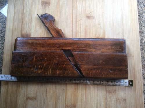Vintage carpenter¿s rebate plane.