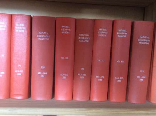 National Geographic. Bound Volumes.