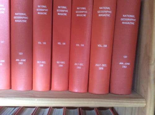 National Geographic. Bound Volumes.