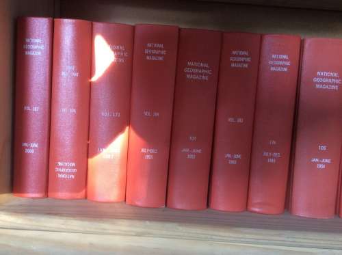 National Geographic. Bound Volumes.