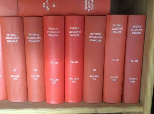 National Geographic. Bound Volumes.