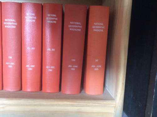 National Geographic. Bound Volumes.