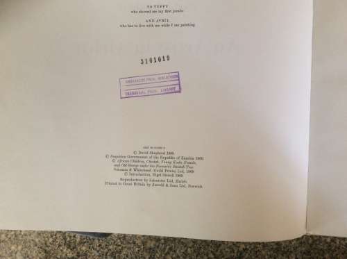 An Artist in Africa  David Shepherd 1st Ed 1969.