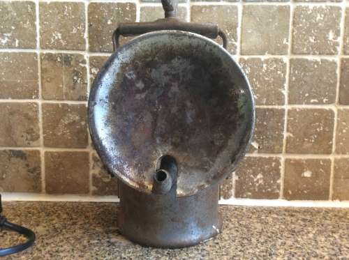 Antique Paraffin Miners Lamp