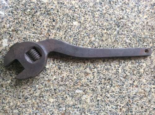Vintage adjustable wrench. Peter Ludwig Schmidt.