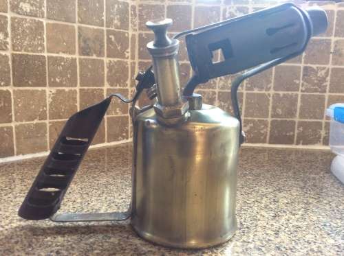 Vintage Paraffin Blow Torch Grosvenor Made in England.