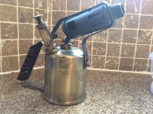 Vintage Paraffin Blow Torch Grosvenor Made in England.