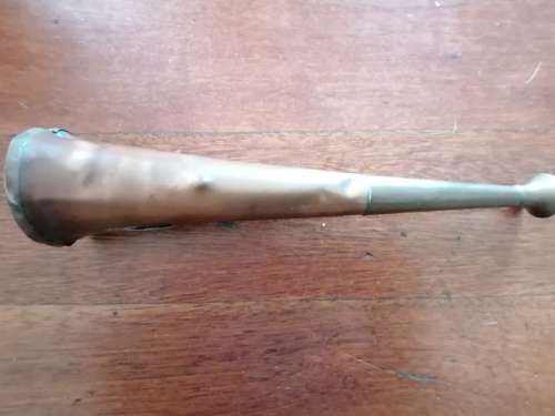Vintage Copper Hunting Horn