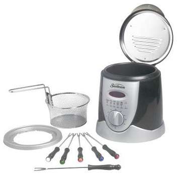 Mini Deep Fat Fryer and Fondue set