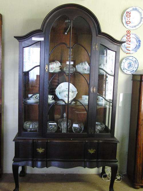 Stinkwood Display Cabinet