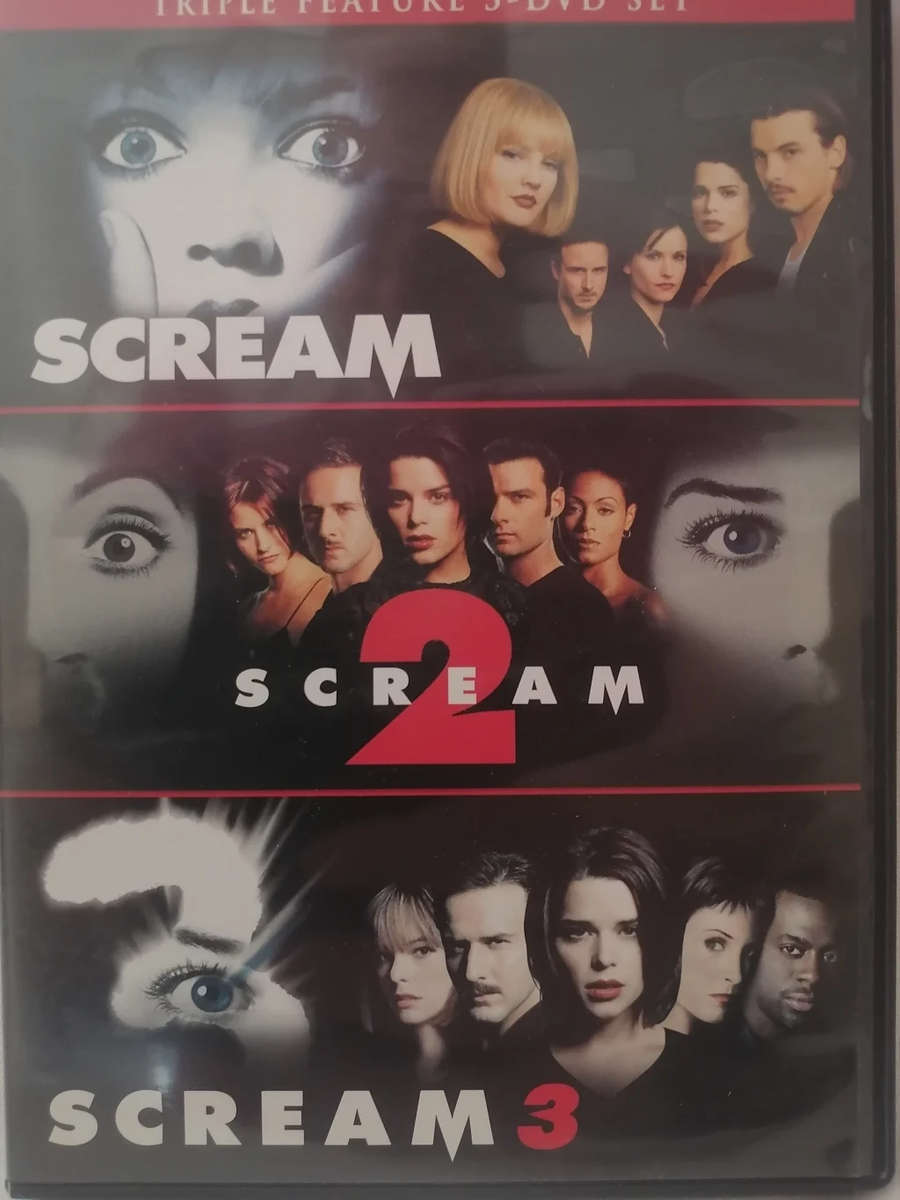 Scream 1-3 Collection 1996 - 2000 (3 DVDs)