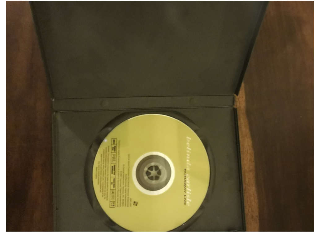 Belinda Carlisle Runaway Live 1990 DVD