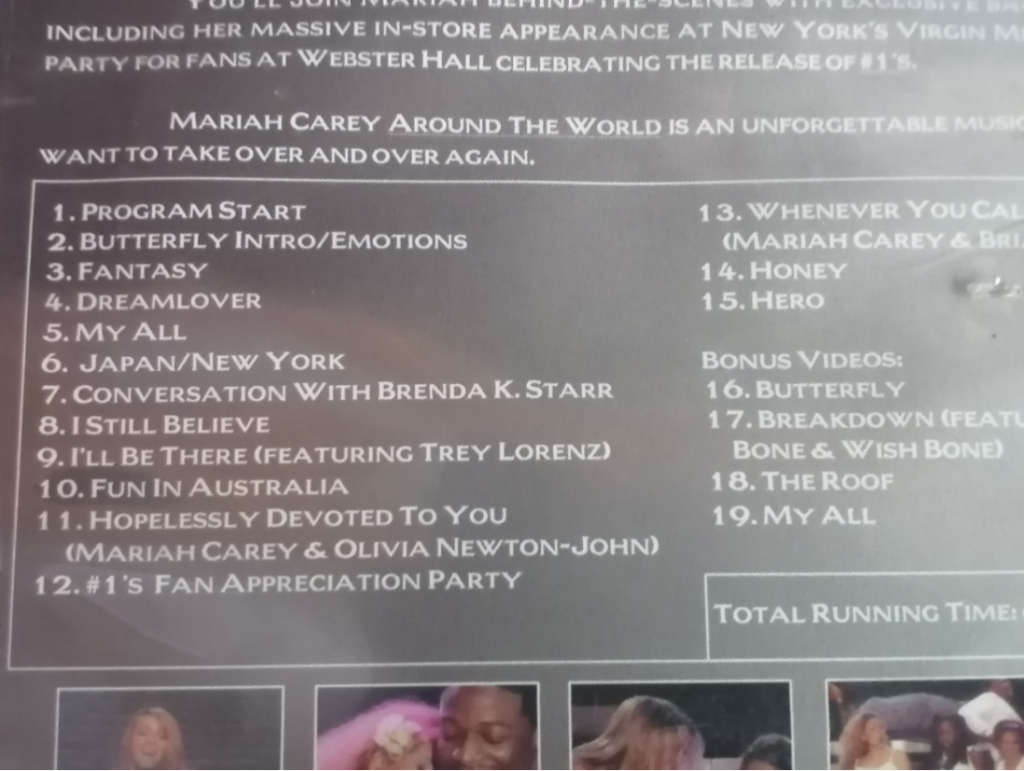 Mariah Carey - Around The World (DVD)