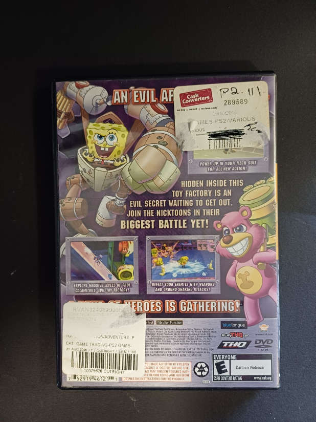 Nicktoons Attack of the ToyBots (PS2 NTSC version)