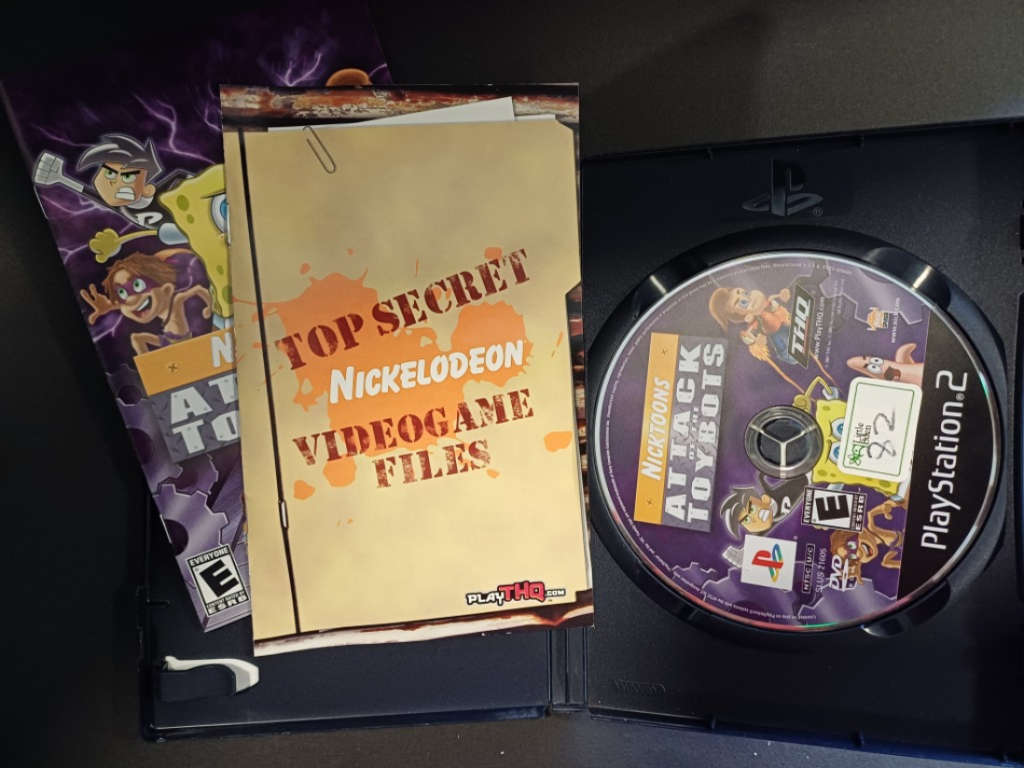 Nicktoons Attack of the ToyBots (PS2 NTSC version)