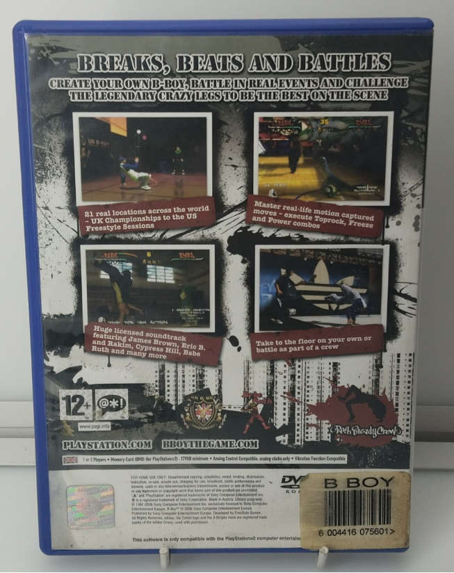 B-Boy PS2 - Very RARE Game!