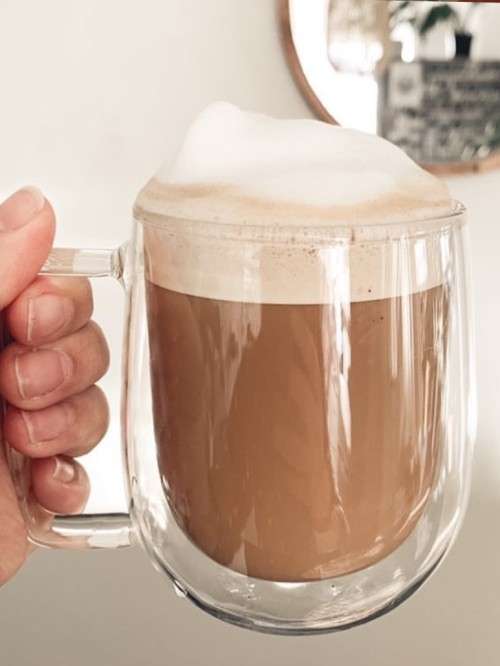 Double Walled Glass Mug