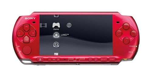 PSP Console (Radiant Red) 3000 Model