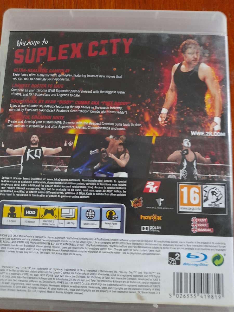 Wwe 2k17 (PS3)