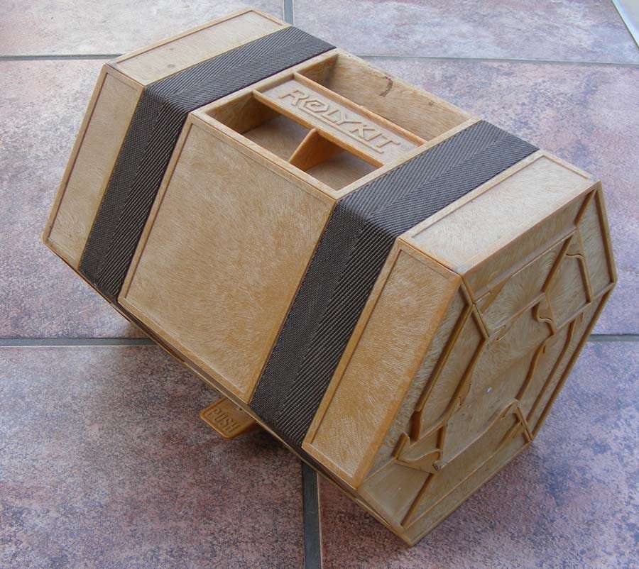 Vintage Rolykit storage organizer