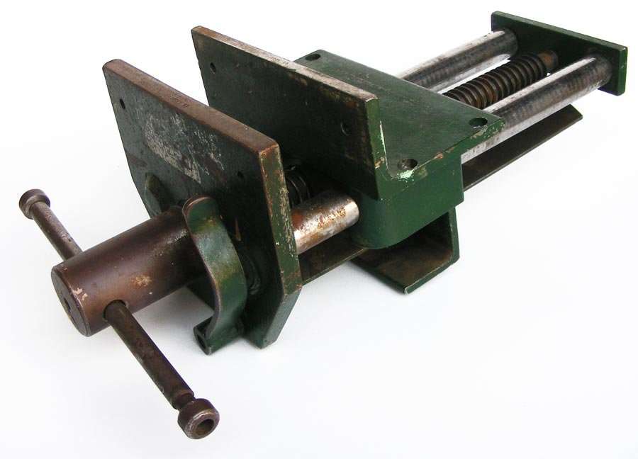 Vintage Fabrex/Record Carpenter's heavy duty quick release woodworking vise - last one